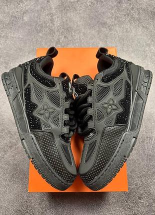 Кросівки унісекс lv skate all black