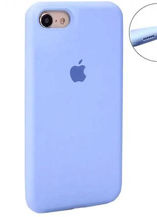 Чохол силіконовий для iphone 7 8 se 2020 lilac захист від ударів і подряпин