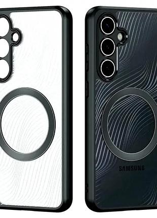Противоударный чехол для samsung a55 5g силиконовый защита от падений прозрачный с мягкой подкладкой
