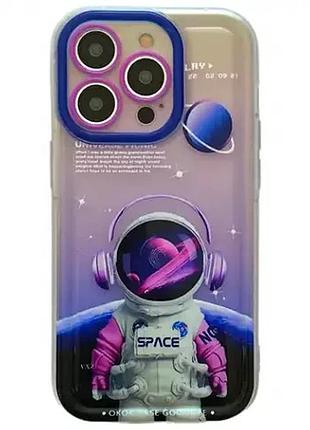 Чехол накладка silicone case для iphone 14 pro max с рисунком микки защита от ударов и царапин 5