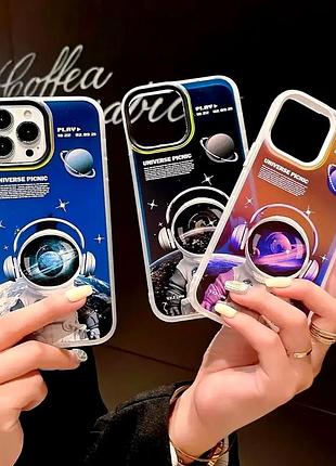 Чехол накладка silicone case для iphone 14 pro max с рисунком микки защита от ударов и царапин 8
