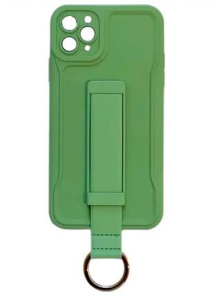 Чехол противоударный tpu для iphone 14 зеленый защита от ударов и царапин