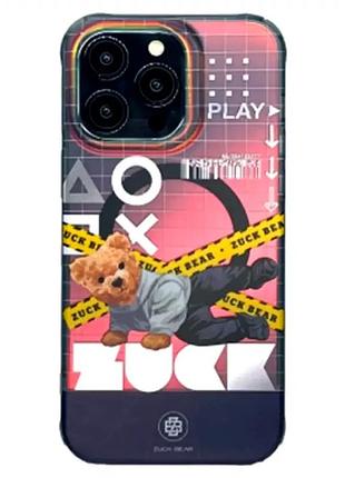 Чехол противоударный tpu для iphone 15 pro max queens spark защита от ударов и царапин