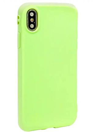 Чехол противоударный для iphone 7 plus 8 plus силиконовый защита от падений зеленый