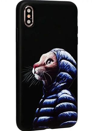 Чехол противоударный для samsung a70 2019 защитный с изображением 25 котэ для молодежи и любителей животных