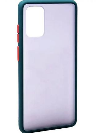 Чехол противоударный для samsung s11 зеленый защита от ударов и царапин tpu пластик