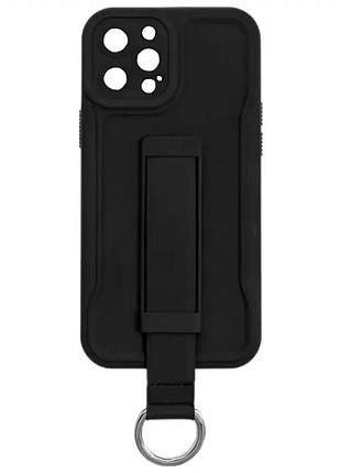 Чехол противоударный tpu для iphone 11 pro черный защита от ударов и царапин с легкой установкой
