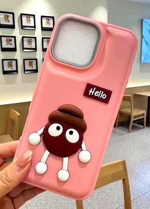 Чохол силіконовий для iphone 12 pro протиударний рожевий захист від ударів і падінь