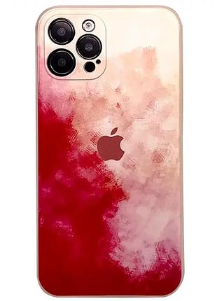 Чехол силиконовый для iphone 12 pro розовый противоударный защита от ударов и падений
