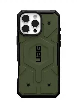 Чехол uag adventure magnetic для iphone 17 pro max защитная накладка зеленая для активного отдыха и путешествий
