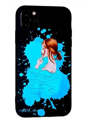 Чехол противоударный для iphone 11 pro max силиконовый черный защита от падений и ударов