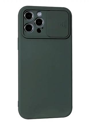 Чохол протиударний для iphone 12 pro хакі захист від ударів і падінь