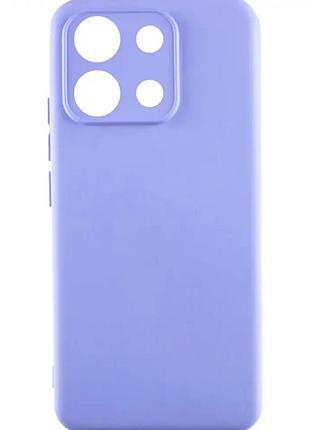 Чехол силиконовый для xiaomi redmi 13c защита от ударов lilac для удобного использования