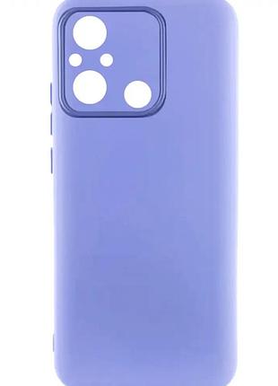 Чохол силіконовий для xiaomi redmi 10 x і redmi note 9 захист від ударів lilac