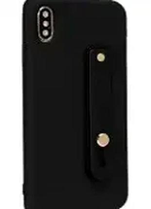 Силиконовый чехол для xiaomi redmi 7 черный противоударный защита от падений и ударов