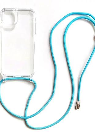 Чехол силиконовый для iphone 13 pro max ice blue защита от ударов и царапин эргономичный дизайн