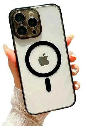 Чохол протиударний для iphone 11 чорний захист ударів і подряпин із магнітною застібкою