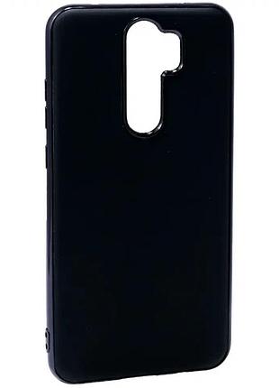 Чохол силіконовий для xiaomi redmi note 8 pro чорний захист від ударів і подряпин