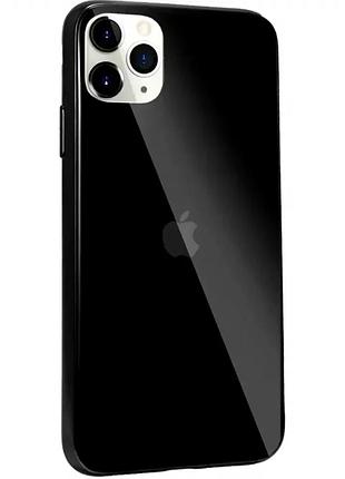 Чехол противоударный для iphone 11 pro max черный защита от ударов и царапин из полиуретана