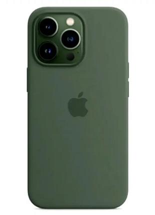 Чохол силіконовий для iphone 15 pro протиударний захист від ударів колір khaki