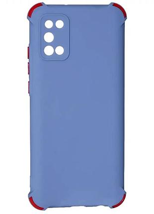 Чохол протиударний для samsung a02s силіконовий захист від ударів і подряпин рожевий