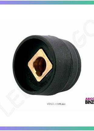 Гнездо abicor для кабеля 25-50 мм2 250-300 а соединитель для электрических соединений