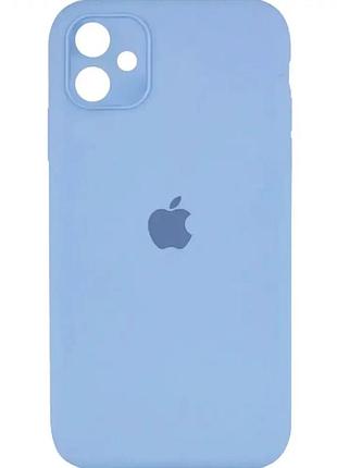 Чехол силиконовый для iphone 11 защитный lilac с защитой камеры для предотвращения повреждений