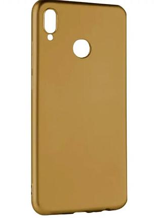Чехол противоударный для xiaomi mi a2 mi6x силиконовый золотой защита от ударов и падений