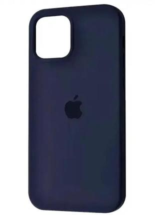 Чохол original silicone для iphone 17 air поліуретановий захисний у кольорі midnight blue