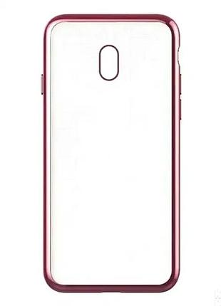 Чохол протиударний для samsung j5 2017 tpu рожевий захист від падінь і подряпин