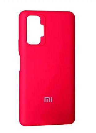 Силиконовый чехол для xiaomi redmi note 10 10s противоударный защита от падений розовый