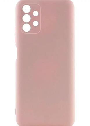 Чехол противоударный для samsung m33 силиконовый розовый песок защита от ударов и царапин