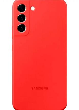Силіконовий чохол для samsung a03 червоний захист від ударів і падінь легкий і тонкий