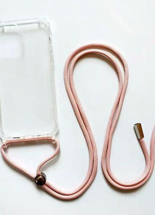 Чохол силіконовий для iphone 12 12 pro pink sand захист від ударів і подряпин для повсякденного використання