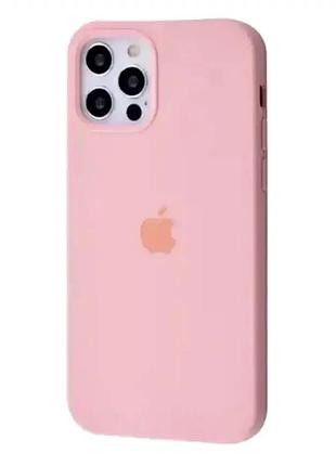 Чохол силіконовий для iphone 12 12 pro pink sand захист від ударів легкий і тонкий дизайн