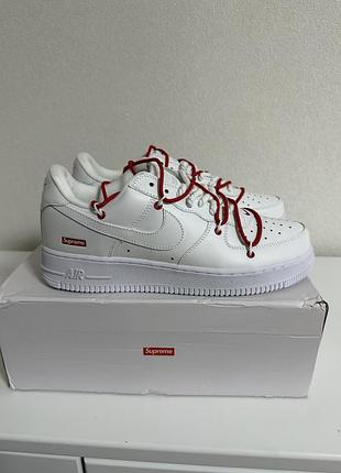 Nike air force 1 supreme white custom 44.5(28.5cm) new lanvin
