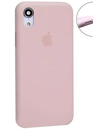 Чохол силіконовий для iphone xr pink sand захист від ударів і падінь для студентів і активних користувачів