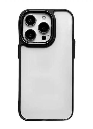 Чохол силіконовий для iphone 13 pro max прозорий захист від ударів зелений для захисту пристрою