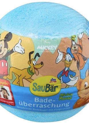 Дитяча бомбочка для ванни saubär з сюрпризом mickey mouse