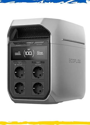Зарядна станцiя ecoflow delta 3 (1024 вт*г/1800 вт) пікова 3600 вт