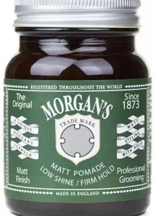 Матовая помада morgans matt pomade low shine/firm hold 50 г