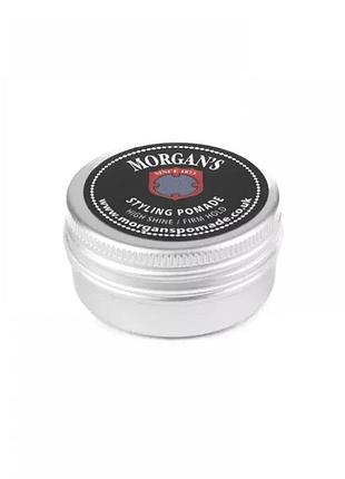 Кишенькова помада morgans pocket sized pomade high shine/firm hold 15 г