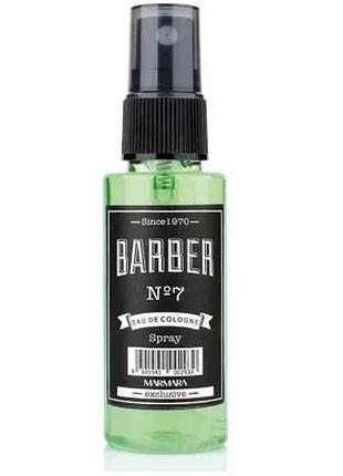 Одеколон после бритья marmara barber cologne spray no.7 50 мл