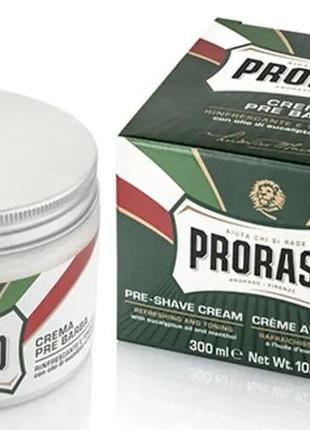 Крем перед бритьем proraso pre shave cream refresh eucalyptus 300 мл