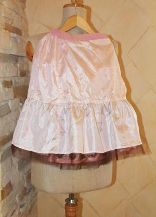 Красивая юбка tm barbie на девочку 7-8 лет 128 см4 фото