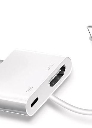 Usb c - hdmi адаптер 4k при 60 гц type c - hdmi с портом зарядки, адаптер iphone - hdmi - usb
