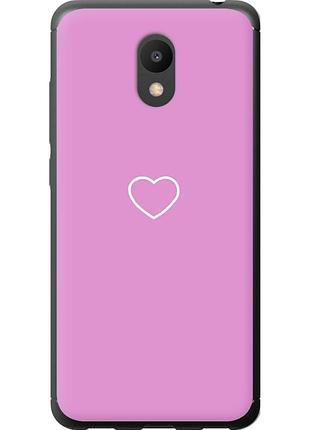 Чохол 2d пластиковий на телефон meizu m6 серце 2 "4863t-1349-58250"