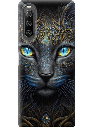 Чехол силиконовый на телефон sony xperia 10 iv кошка "5548u-2789-58250"