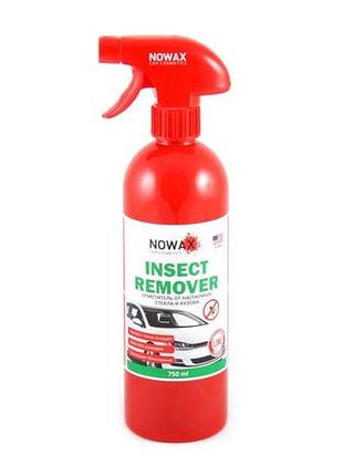 Очиститель от насекомых nowax insect remover 750мл средство для удаления загрязнений насекомых пятен и с dm-11