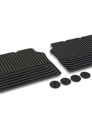 Оригинальные коврики в салон bmw 5-series f10/f11 2010-2013, задние, 2шт, 51472153889